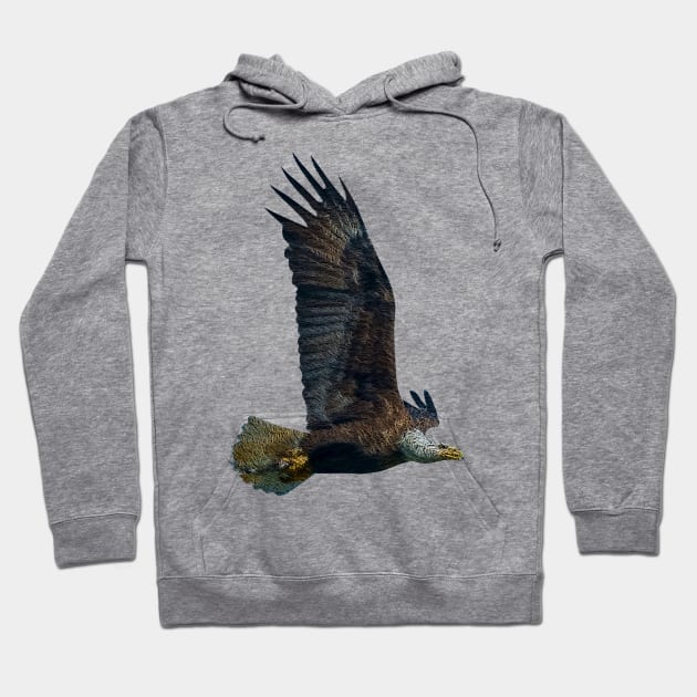 EAGLE Hoodie by MufaArtsDesigns